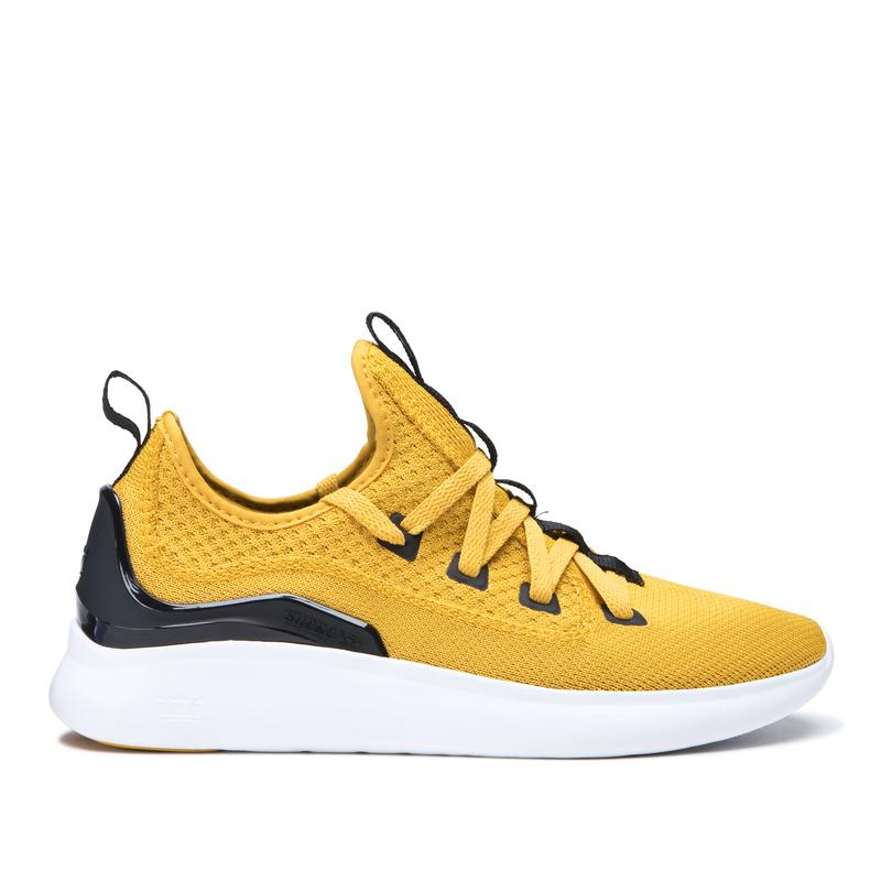 Zapatillas Bajas Supra Argentina Hombre - FACTOR Amarillo (WIXQK-5743)